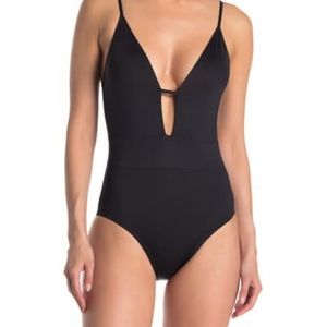 Black Becca one-piece swimsuit